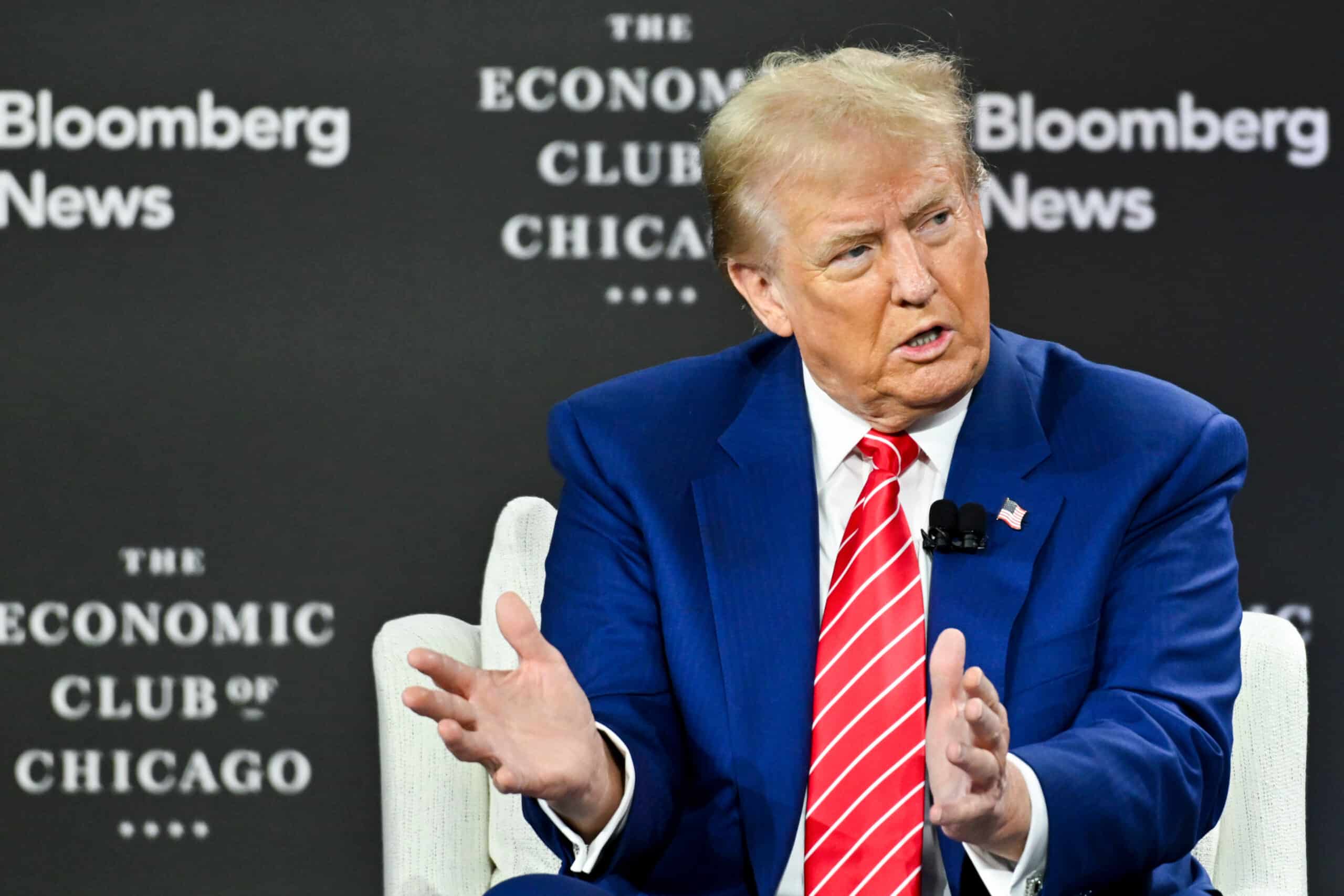 Trump defends economic agenda, says tariffs will fuel growth