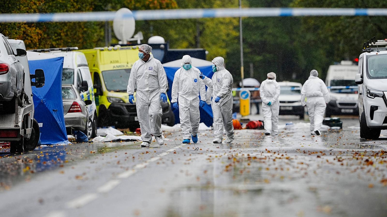 2 Manchester attack victims, including 1 who died, hit by police gunfire, police say