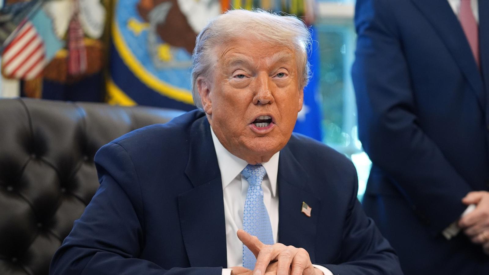 Trump says he would sign bill to release Epstein files if it reaches his desk
