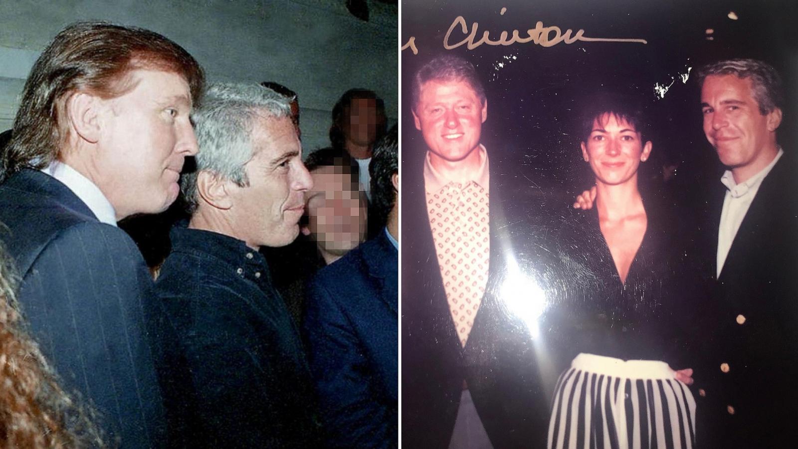 Newly released photos from Epstein estate include images of Trump, Clinton