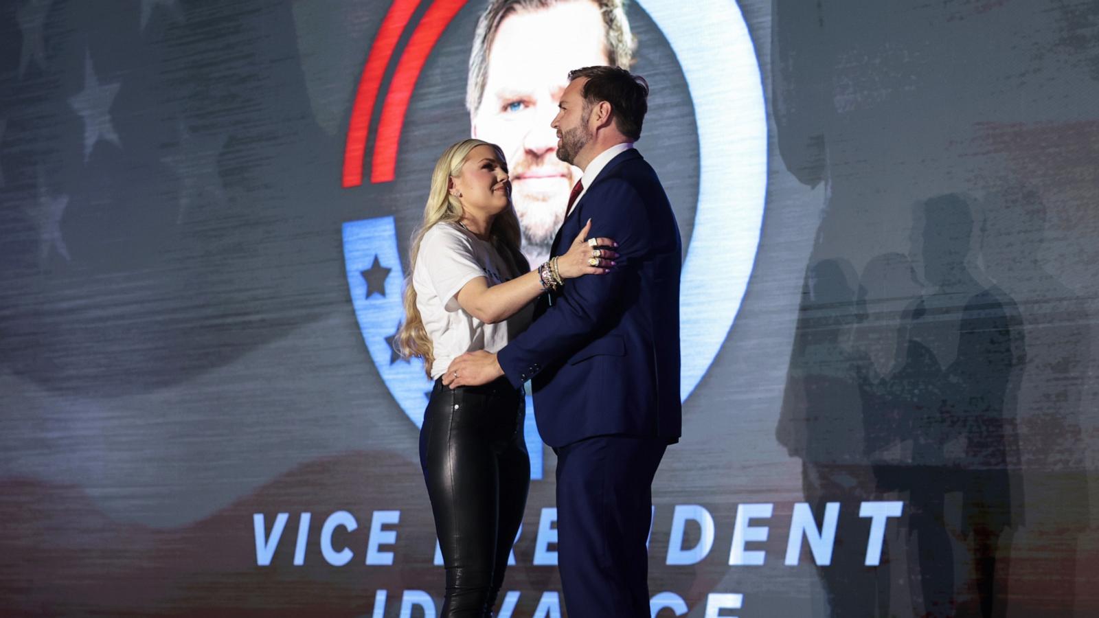 Erika Kirk endorses JD Vance for president in 2028