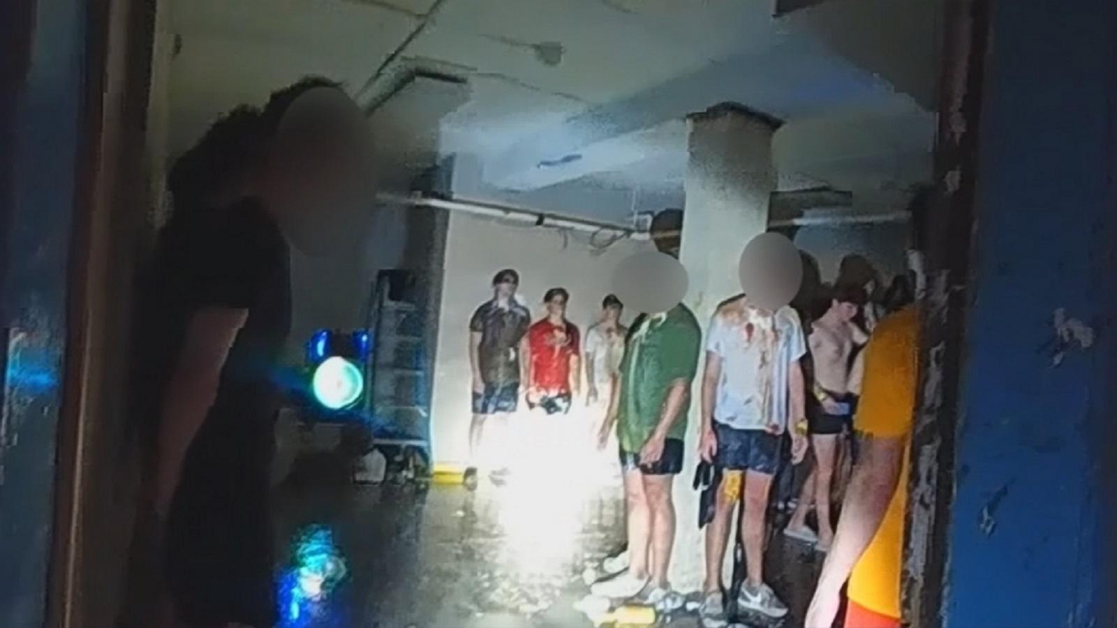 WATCH:  New bodycam video shows alleged hazing incident at University of Iowa fraternity