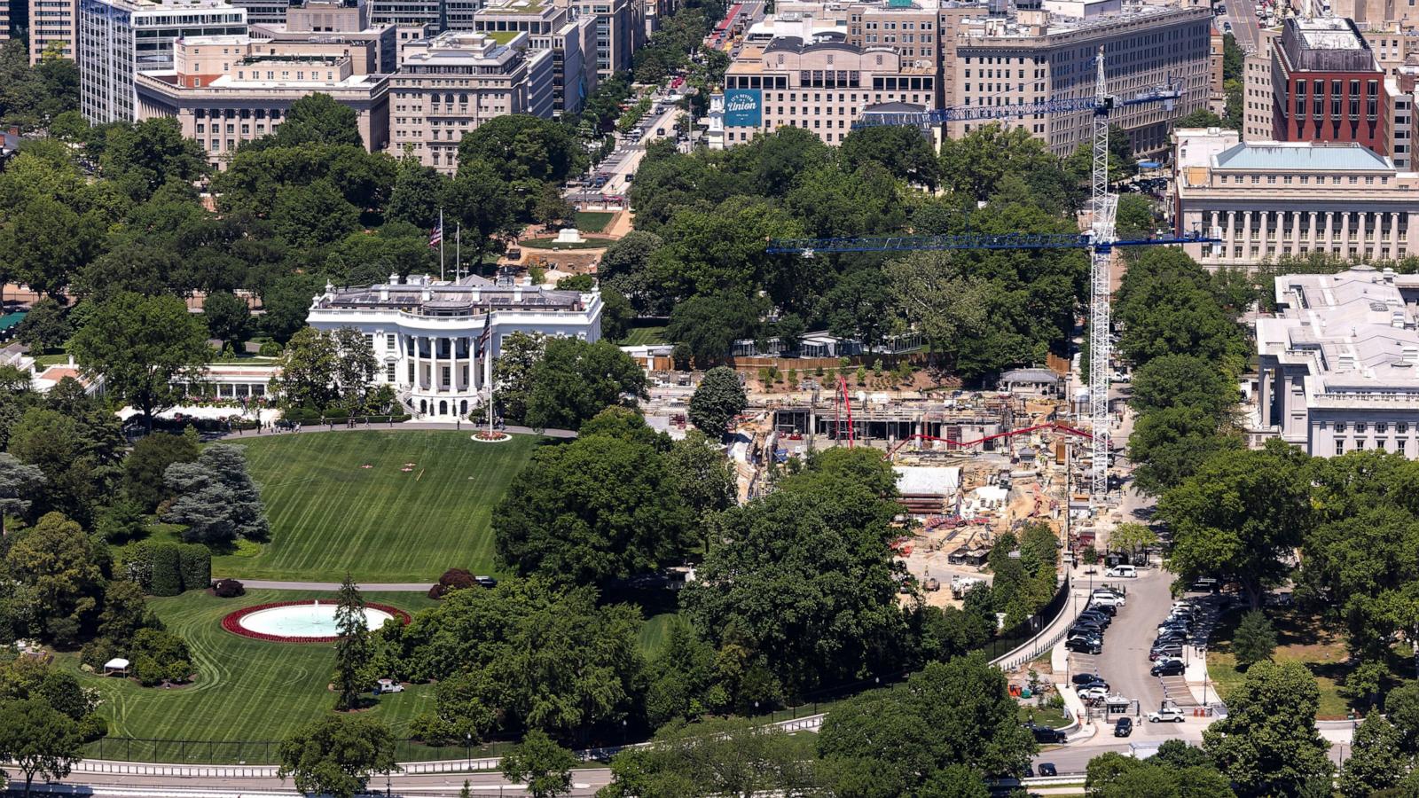 Breakdown of $1 billion request for Trump’s White House ballroom project